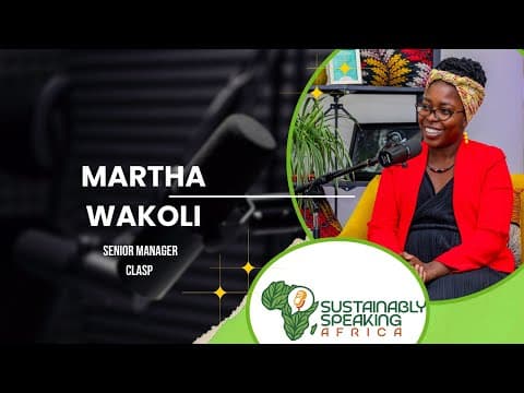 Watch The Case for Energy Access and Efficiency in Africa | Martha Wakoli